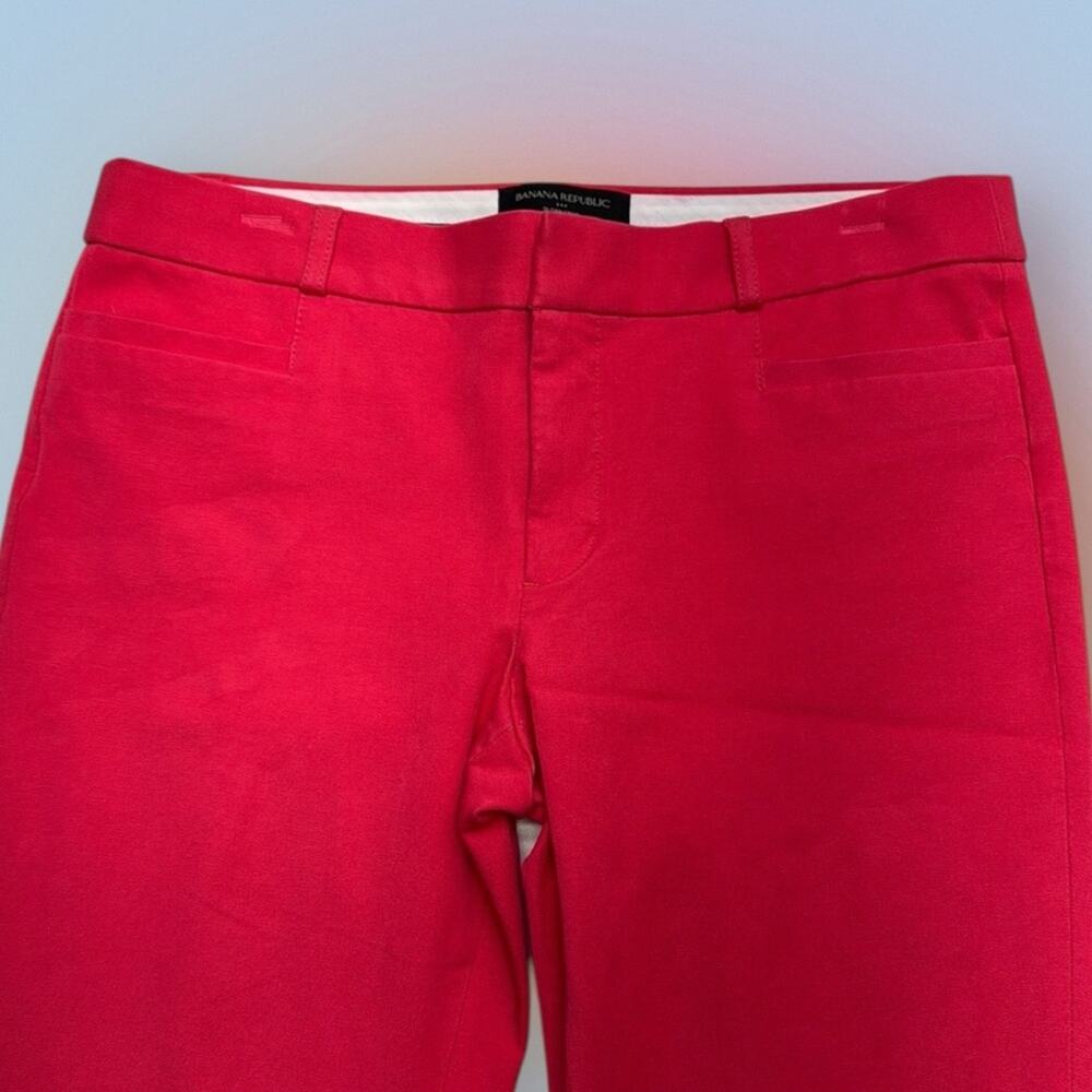 BANANA REPUBLIC Women’s 6 Hot Pink SLOAN CROP Pant
